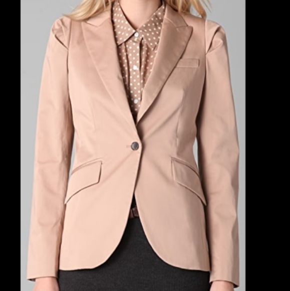Club Monaco Jackets & Blazers - Club Monaco Clara tan single button blazer!